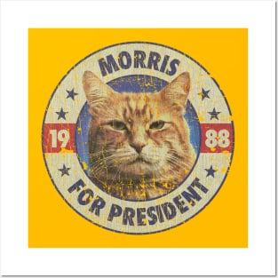 Morris For President 1988 Posters and Art